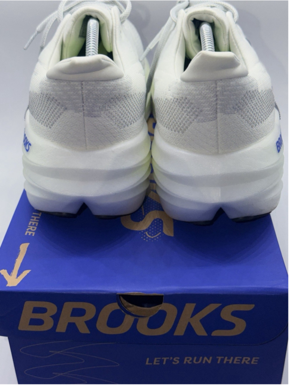 Brooks Glycerin Max PR Sample Men’s 12 D Grey Black Nightlife 1104471D099 - Picture 4 of 11
